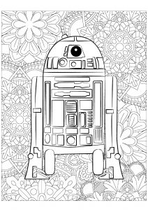 Star Wars Mandala Coloring Pages Hard and Difficult to Color Stress Busting