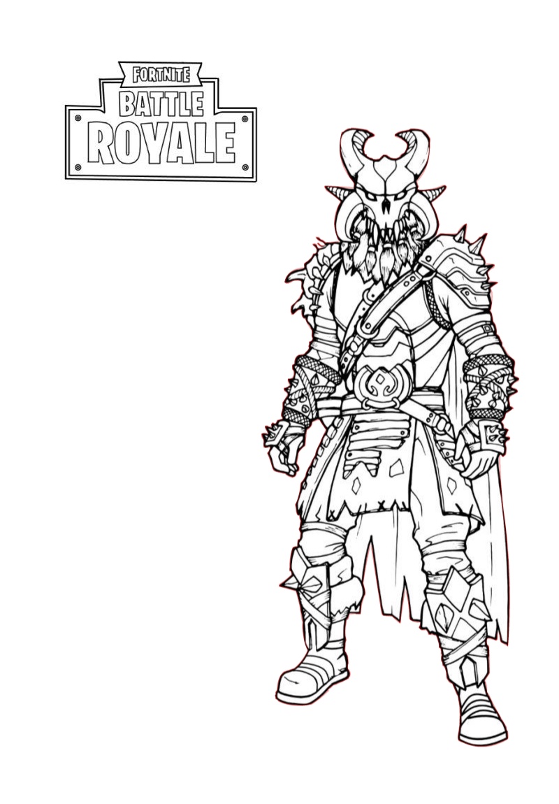 Fortnite Coloring Pages Battle Royale Printable Pdf Print Color Craft 