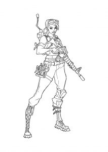 27 Fortnite Coloring Pages: Battle Royale Printable PDF Print Color Craft