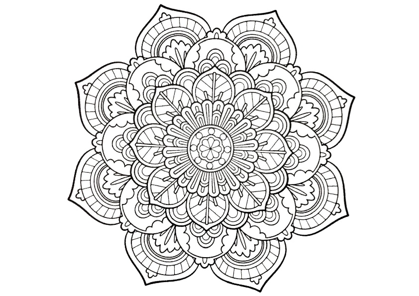 Mandala-de-descarga-em-pdf-2 - Mandalas - Coloring Pages for Adults