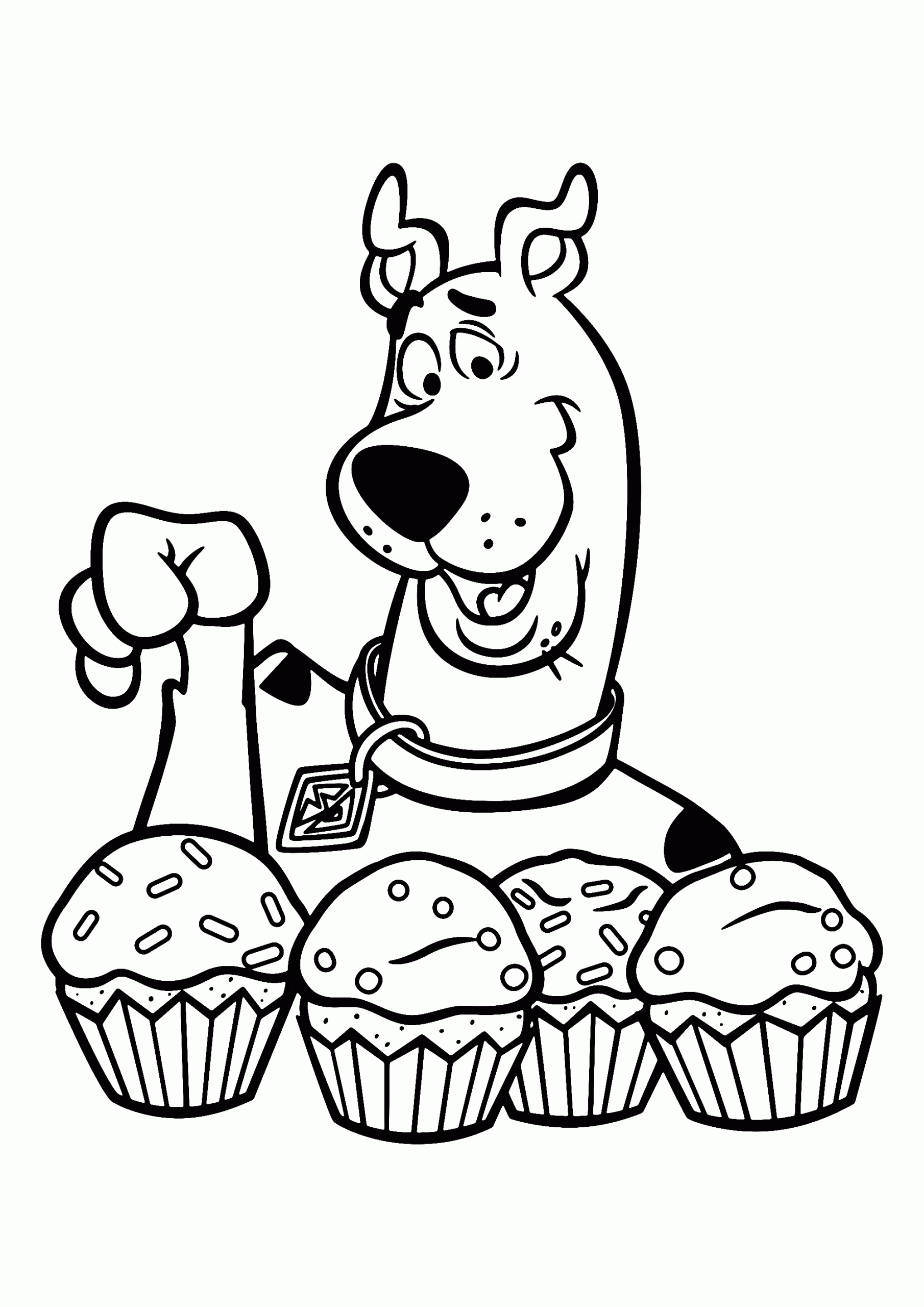 Scooby Doo Coloring Pages Free Printable