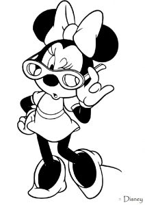 36 printable minnie mouse coloring pages for girls print