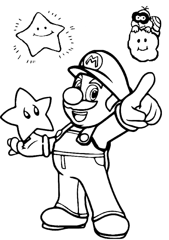 Super Mario Coloring Pages: Mario Brothers (2020) » Print Color Craft