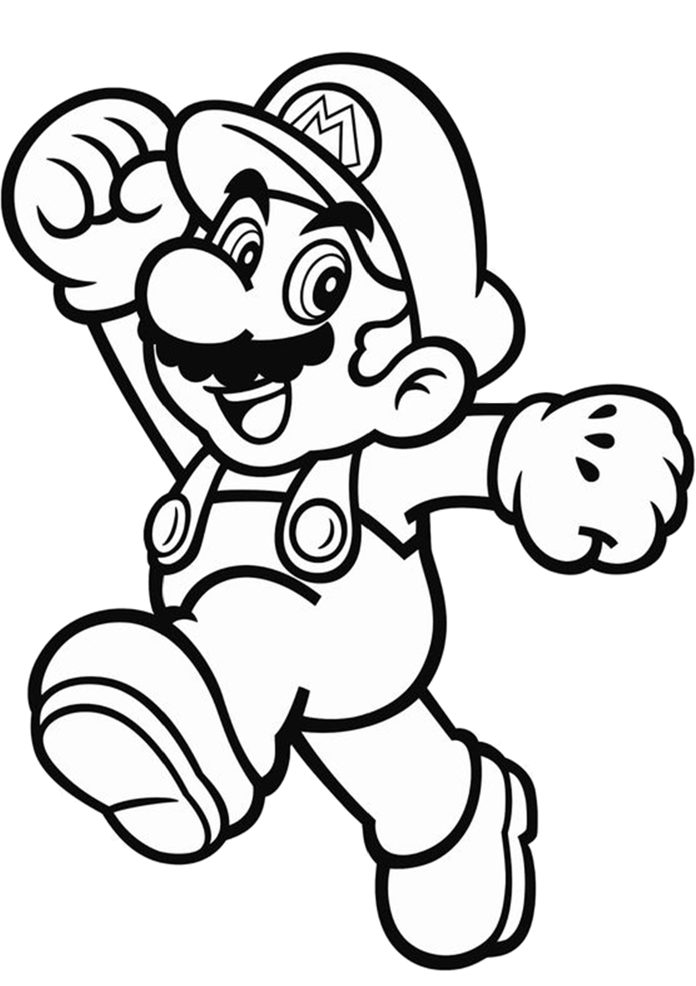 Coloring Pages Printable Mario