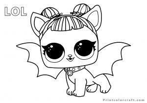 Surprise Toys and Dolls LOL Coloring Pages for Girls