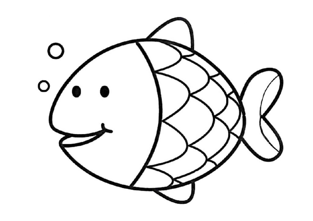 Download 18 Fish Coloring Pages for Kids: Animal Coloring PDFs ...