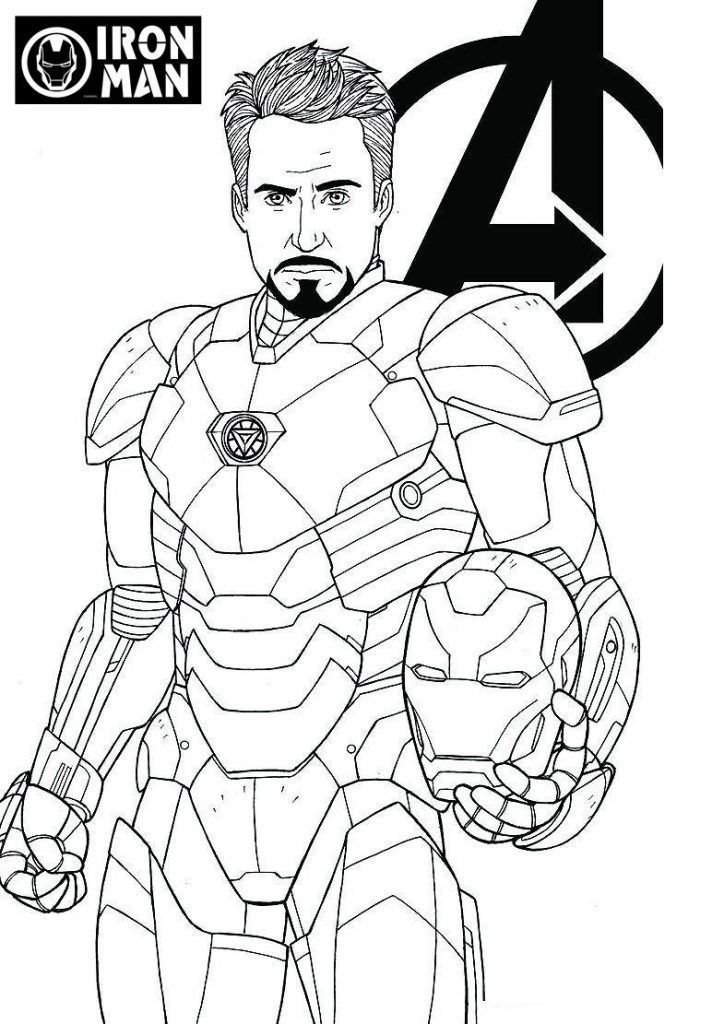 27 Printable Avengers Coloring Pages: Easy Hard PDF Print Color Craft