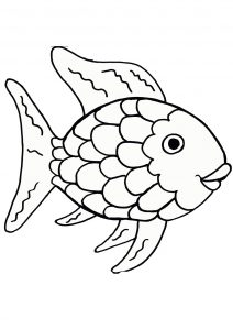 Rainbow Fish Creative Colors Coloring Pages