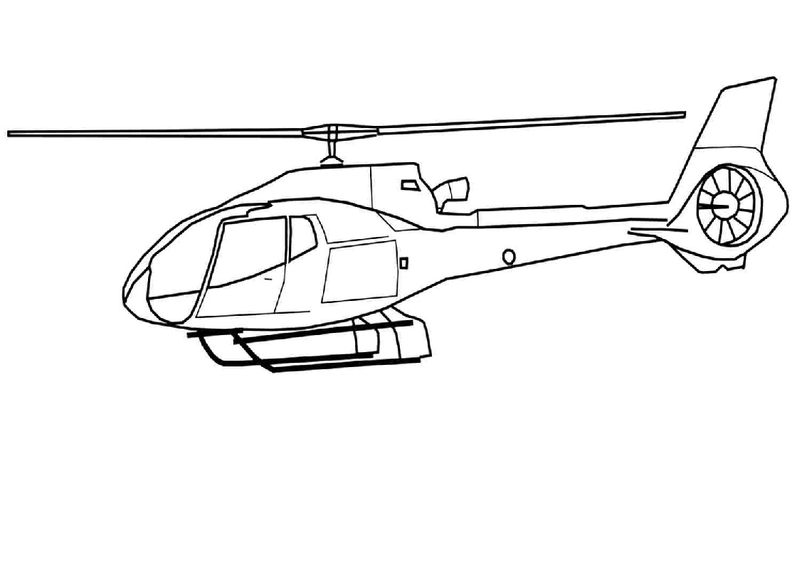 Download Helicopter Coloring Pages: Easy and Realistic Pages ...