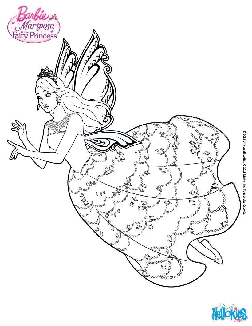 Printable Barbie Coloring Pages for Girls: Hard & Easy Pages
