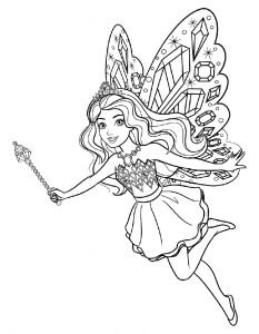 87 Printable Barbie Coloring Pages for Girls: Hard and ...