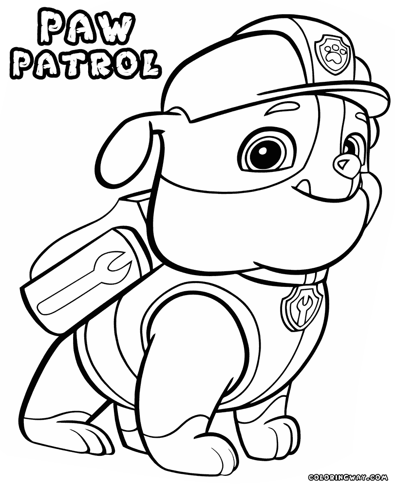 Paw Patrol Printables Pdf 32 Paw Patrol Coloring Pages Printable PDF Print Color 