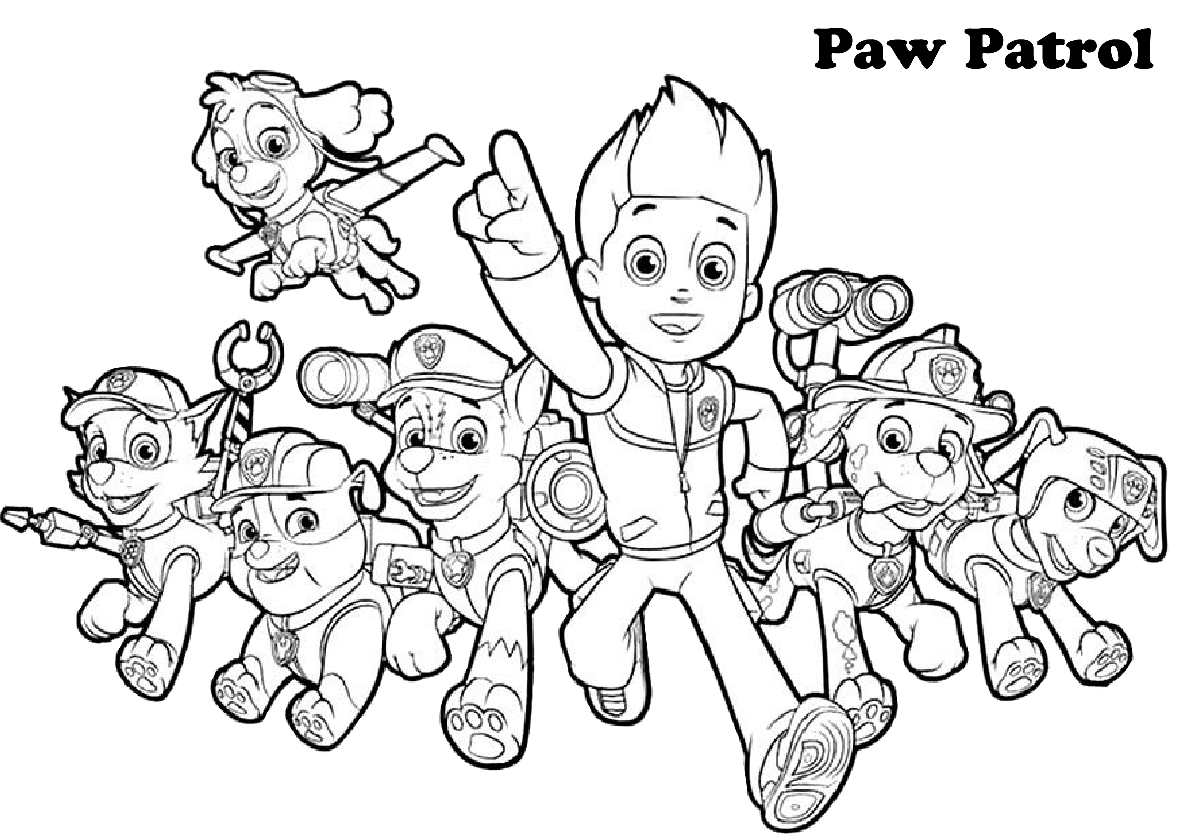 Paw Patrol Characters Printables