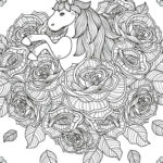 48 Adorable Unicorn Coloring Pages For Girls And Adults Print And