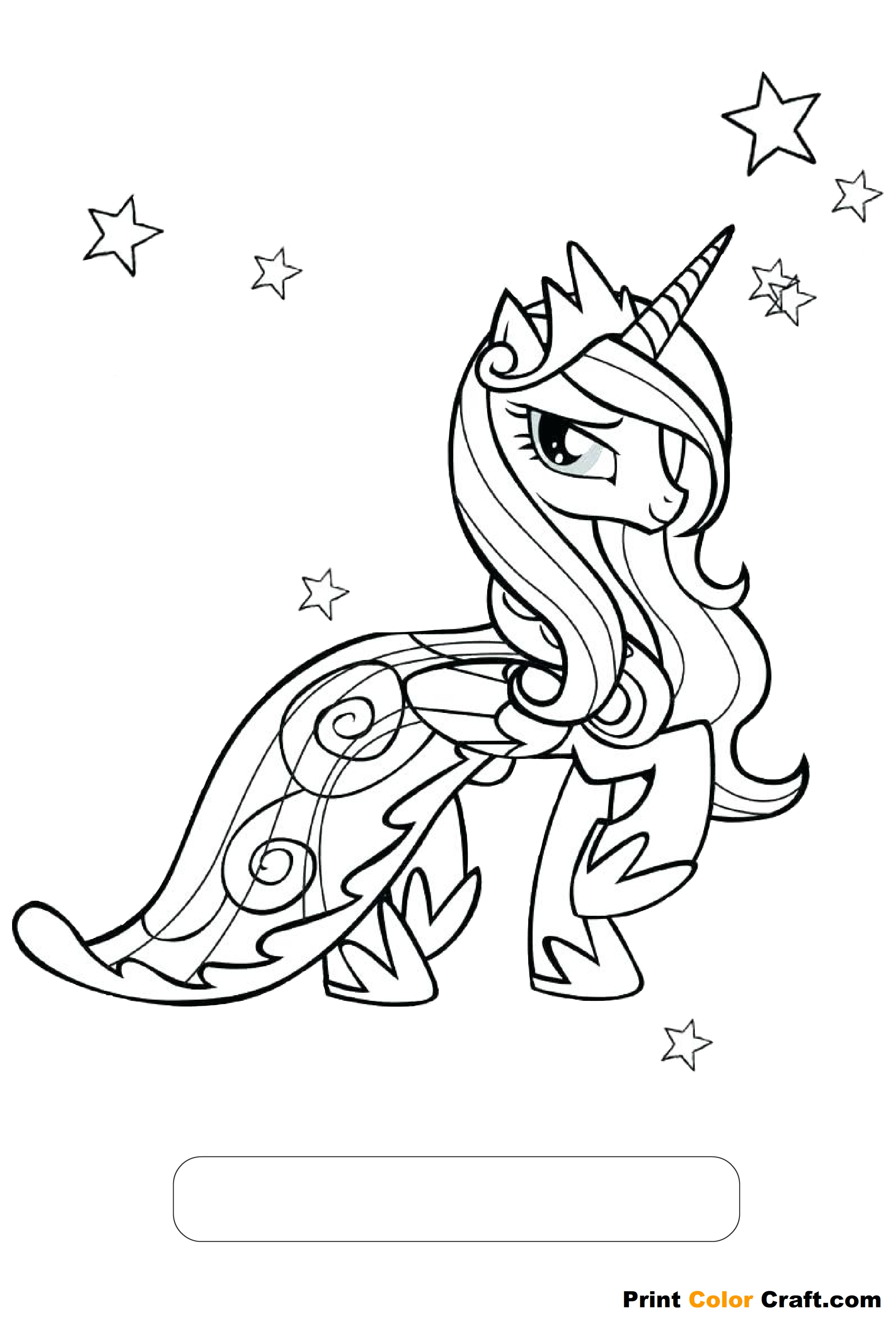 Unicorn Coloring Sheets Printable