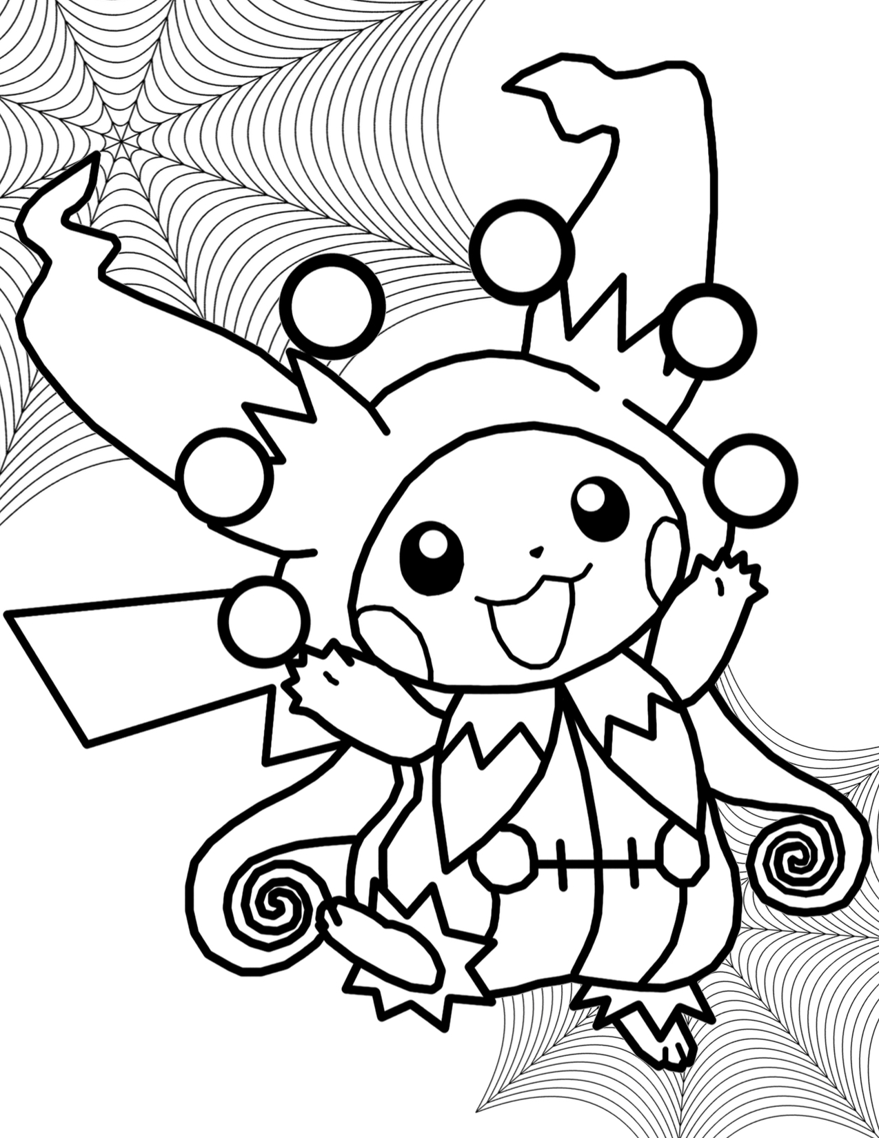 10 Spooky Ghost Type Pokemon Coloring Pages for Halloween