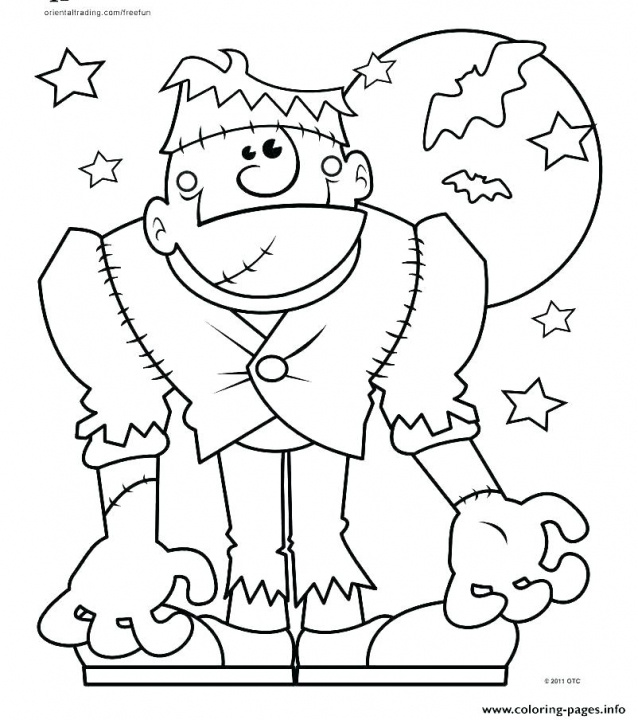 Halloween Mummy And Spider Coloring Page For Kids Printable Free Halloween For Kids Coloring And Drawing