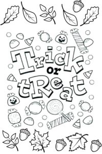 #117 Spooky Halloween Coloring Pages (Updated 2020 ...