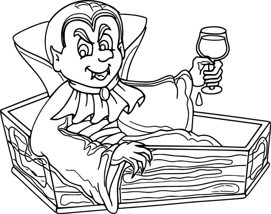 vampire coloring pages printable Fresh Lovely Halloween Vampires Coloring Pages Coloring Pages D ...